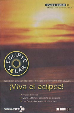 Afiche del Eclipse Anular 2001