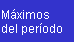 Máximos del período