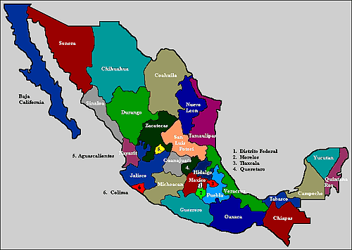 Mapa de México