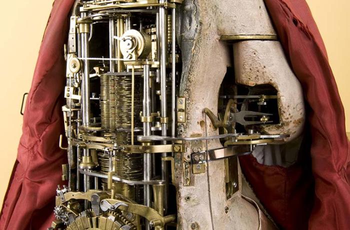 Reloj robótico construido por su suizo hace más de 240 años