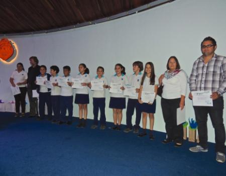Grupo ganador el Concurso de Videos de CIENTEC 2013